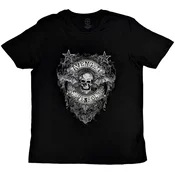 Avenged Sevenfold Majica Stars Flourish Unisex Black S