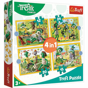Trefl Puzzle ici - Zabava 4v1 (12,15,20,24 kosov)