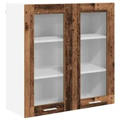 Vidaxl Viseča omarica z vrati Star les 80 x 31 x 80 cm Konstruiran les