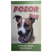 Tabla pozor pes Jack Russell Terrier - Krtače, glavniki,.. - Krtače, glavniki in krtače - Krtače, glavniki in rokavice