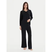 Ysabel Mora Pižama 10773 Črna Relaxed Fit