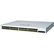 Cisco stikalo CBS220-48FP-4X (48xGbE, 4xSFP , 48xPoE , 740W) - REFRESH