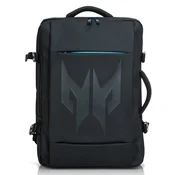 Acer Predator Robust Backpack 18 - črn, 100 % poliester, vodoodporen