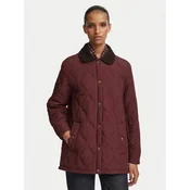 Hunter Prehodna jakna HARW0027262 Bordo rdeča Regular Fit