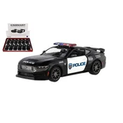 Avto Kinsmart 2024 Ford Mustang Dark Horse Police 1:38 kovina/plastik 13cm zložljiv