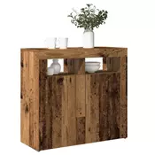 Vidaxl vidaXL LED omarica starinski les 80x35x75 cm