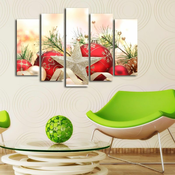 Wallity Set slika 5PATNOEL-3, 105x70 cm, 5 komada