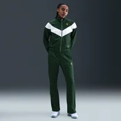 NikeCourt Heritage Windrunner Womens Mid-Rise Tennis Trousers - Green - Polyester/Elastane