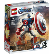 LEGO® Super Heroes 76168 Captain America v oklepnem robotu