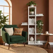 HANAH HOME Višenamenska polica Neo White