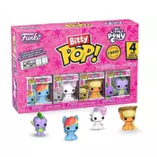 shumee MOJ MALI PONČIK - Bitty Pop 4 kosi 2,5 cm - Rainbow Dash