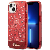 Guess GUHCP14MHGBNHR iPhone 14 Plus 6,7 red hardcase Bandana Paisley (GUHCP14MHGBNHR)