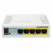 Mikrotik RB260GSP, Upravljano, Gigabit Ethernet (10/100/1000), Podrška za napajanje putem Etherneta (PoE)