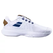 Moška obutev za tenis Babolat Jet Tere 2 AC Wimbledon Men White/Blue Navy EUR 44,5
