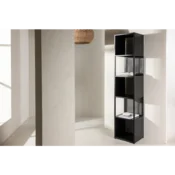 Venture Design Polica Buenos Aires 40x185x40 cm Črna