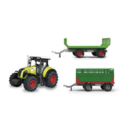 Traktor s prikolico z zvokom in svetlobo