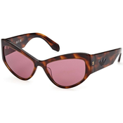 Adidas Originals OR0089 52S ONE SIZE (57) Havana/Rdeča