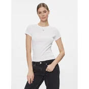 Tommy Jeans  TJW SLIM ESSENTIAL RIB SS  Bela