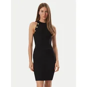 Marciano Guess Pletena obleka G6BK15 Z1581 Črna Slim Fit