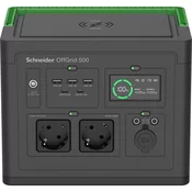 APC PPS500-GR Prenosna energijska postaja Schneider OffGrid 500 517Wh Litij-ionska 2 Schuko Sinusna