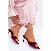 Boto Bordeaux sandali s peto