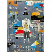 KS Games - Puzzle Siva sestava - 1 000 kosov