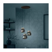 Eglo 390319 - Lestenec na vrvici MAGACELA 3xE27/40W/230V dimna