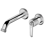 BEBÉ skrita armatura za umivalnik, krom - Chrome - Sapho - BEBÉ - 72 - Medeninasti - Vzvod - Oblikovanje - 170 - 60 - 178 - 14