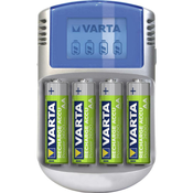 Varta LCD punjač Power-Play, USB uključuje 4 mignon akumulatora Ready2Use