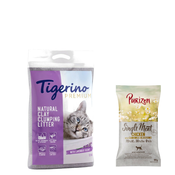 2x 12kg Tigerino Premium pijesak + 100g Purizon Single Meat s piletinom gratis! - Miris lavande