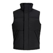 JACK & JONES Brezrokavnik JJESOHO črna