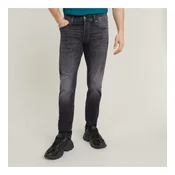 G-Star za moške. D25742-A634-C239 Kavbojke 3301 Slim black (40/32), Črna, Priložnostno, Džins, Trajnostni, Recikliran bomba&#