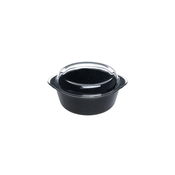 Pasabahce Pekač s pokrovom Borcam Non-Stick/Granit Črna/25x22cm, (21364536)