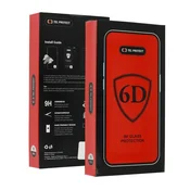MG Full Glue 6D zaščitno steklo za iPhone 17 Pro / 18 Pro 10kos, črno