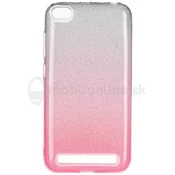 3in1 Shimmer TPU Ovitek za Xiaomi Redmi 5A - Srebrna/Roza