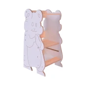 Učni stolp HAMSTER bela/javor