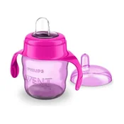 PHILIPS AVENT Šolja Easy Sip 7oz/200ml 6M+ roze