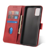 Onasi Wallet maskica za Galaxy A13 LTE A135, preklopna, kožna, crvena