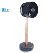 BB Link FC22BRD Ventilator podni, Punjivi, Crni