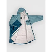 Dryrobe Advance Long Sleeve Surf Poncho blue light grey