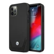 Bmw Bmw Tvrda Kožna Futrola Za Iphone 12 12 Pro 6.1 S Perforiranom Zaštitom