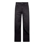 SikSilk Kavbojke črn denim