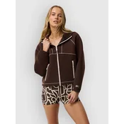 Rip Curl S-Series Scuba Z/T Fleece Jacket dark brown