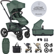 EASYWALKER Kolica kombinirana Jimmey Pine Green XXL AIR + RWS