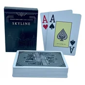 Poker karte SkyLine 100% plastic, jumbo index, modre