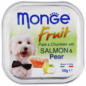 Monge Fruit losos i kruška 100 g