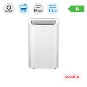 Prijenosna klima Chigo 12000BTU YAC-12CHPB/PD1 – 3.5 kW, A klasa, R290, bijela