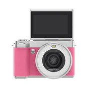 INF Digitalni fotoaparat z dvema lečama, 180° zasukljiv zaslon, 80MP, 5K Pink, (5000282812)