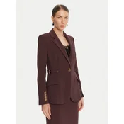Elisabetta Franchi Suknjič GI-175-56E2 Bordo rdeča Regular Fit