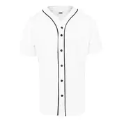 Baseball mesh jersey wht/blk